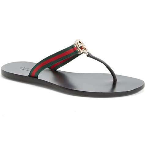 gucci flip.flops womens|gucci flip flops nordstrom.